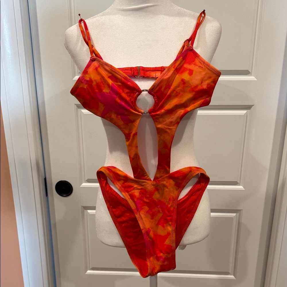Four Three Seven Cutout Swimsuit